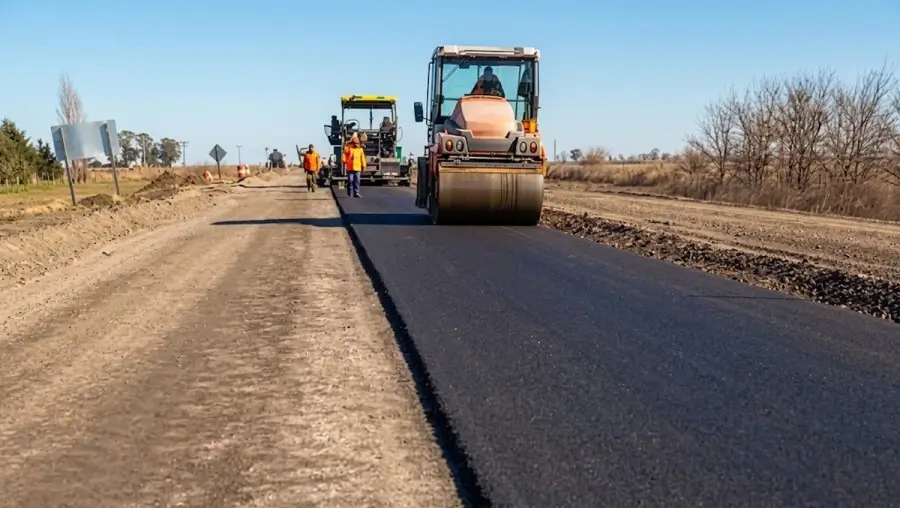 Trabajos de repavimentación y reconstrucción de calzada en rutas santafesinas